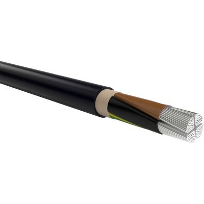 PVC-isolierte Kabel mit Aluminiumleiter E-AYY 4X70 SM SW...