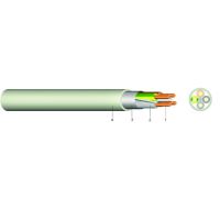 PVC-Mantelleitung geschirmt Bioleitung (N)YM(ST)-J 3X1,5/1,5 GR Eca Ring 50 m