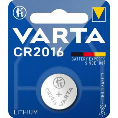 VARTA Knopfzelle Elektronics Lithium CR2016 3V 1Bli=1Stk