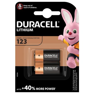 DURACELL Batterie Lithium 123 (CR17345) 1Bli=2Stk