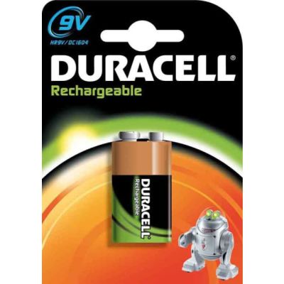 DURACELL Akku NiMh E-Block 9V (HR22) aufladbar 170mAh B1