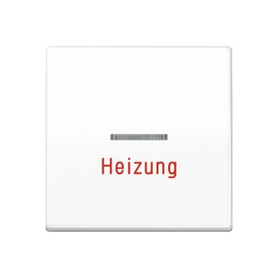 JUNG Wippe 1fach mit Lichtleiter, Heizung, Duroplast,...