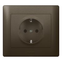 LEGRAND Steckdose (SL) Galea dark bronze