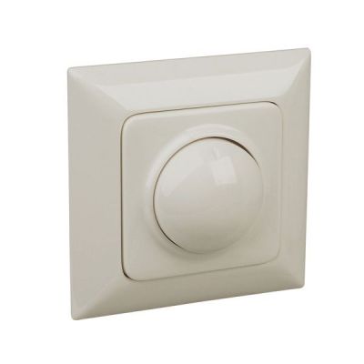 LEGRAND Abdeckung Drehdimmer Creo mandelweiß