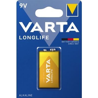 VARTA Batterie Longlife Alka. E-Block MN1604/6LP3146 9V...