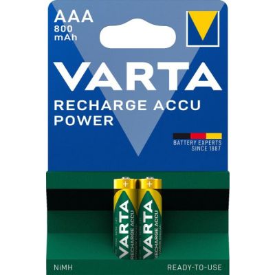 VARTA Akku Recharge Power Nickel-Hyd AAA HR03 1.2V 800mAh...