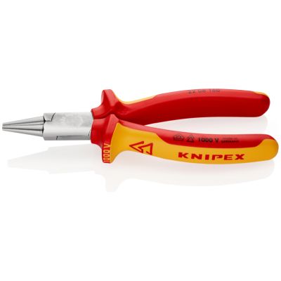 KNIPEX VDE Rundzange verchromt 1000V 160mm