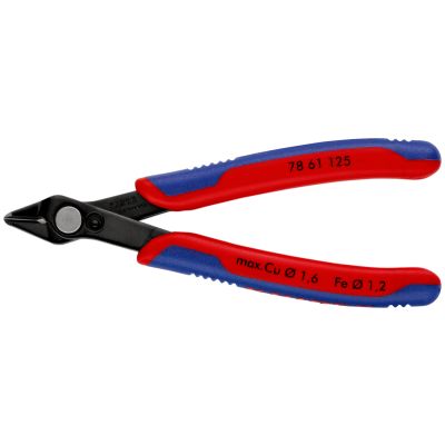 KNIPEX Elektronik Seitenschneider brüniert 125mm, f....