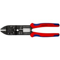 KNIPEX Crimpzange für isol. Kabelschuhe 0,5 - 6,0 mm²