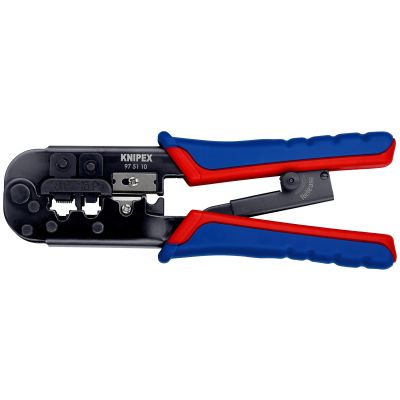 KNIPEX Crimpzange für Westernstecker RJ11/12 und RJ45