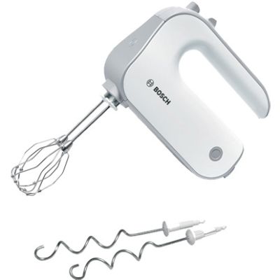 BOSCH BSHG CP Handmixer, 500W, 5Stufen, weiss-silber