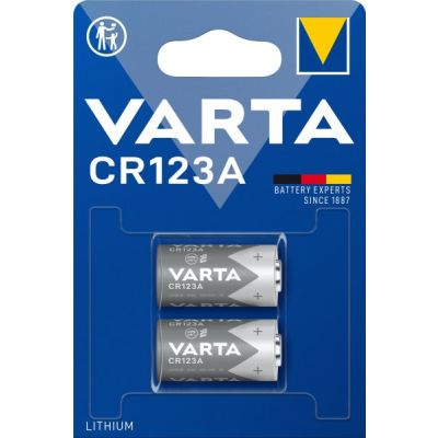 VARTA Photobatterie Lithium CR123A/CR17345 3V 1Bli=2Stk