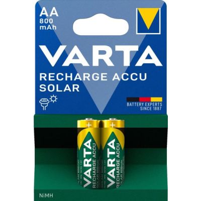 VARTA Akku Recharge Solar Nickel-Hyd AA HR6 1.2V 800mAh...