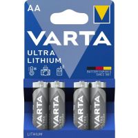 VARTA Batterie Ultra Lithium AA Mignon FR14505 1.5V 1Bli=4Stk