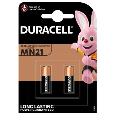 DURACELL Batterie Security Alkaline MN21 (3LR50) 1Bli=2Stk