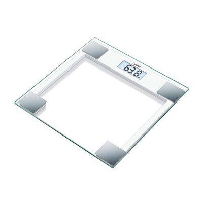 BEURER Personenwaage b.150kg Glas XL LCD-Anz si-ws