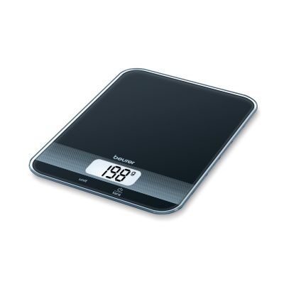 BEURER K&uuml;chenwaage b.5kg 1gTeilung Tara LCD Glas...