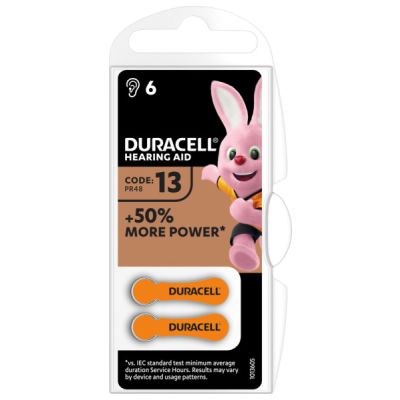 DURACELL Batterie f. Hörgeräte EasyTab 13 ohne...