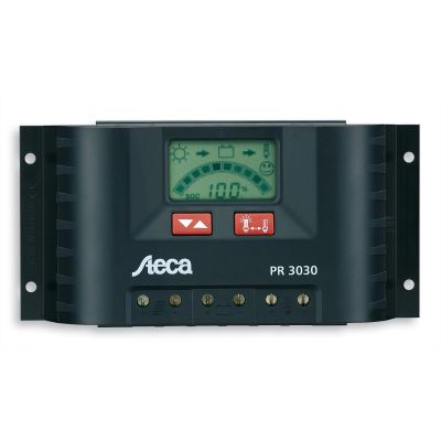 STECA Solarladeregler 12/24V, 20A w. LCD