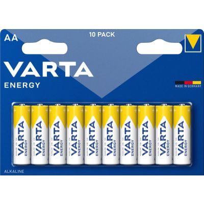 VARTA Batterie Energy Alkaline AA Mignon LR6 1.5V 1Bli=10Stk