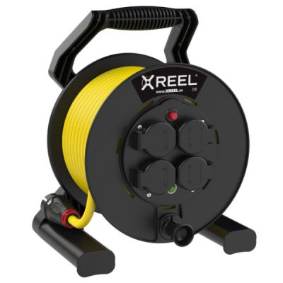 PC ELECTRIC Kabeltrommel Kunststoff XREEL®250 4xSSD...