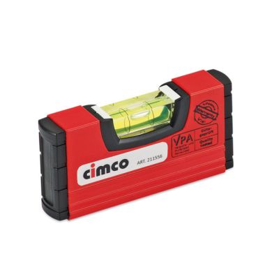 CIMCO Alu Mini Wasserwaage L=100mm 20x50mm