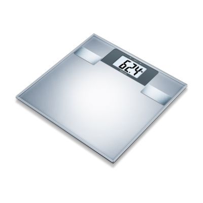 BEURER Fettanalysewaageb.180kg Glas LCD-Anz BMI...