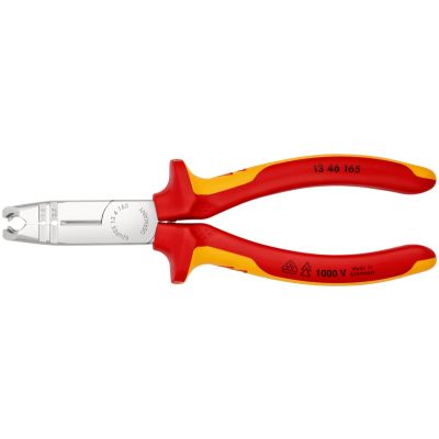 KNIPEX Abmantelungszange VDE, 2-K, 165 mm, max. Ø...