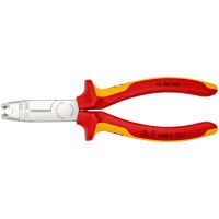 KNIPEX Abmantelungszange VDE, 2-K, 165 mm, max. Ø 10 mm