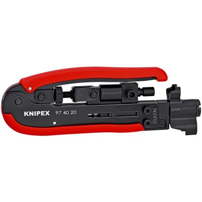 KNIPEX Kompressionswerkzeug für Koax-Stecker 175 mm