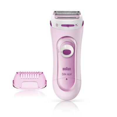 BRAUN Ladyshaver Batterie Trimmer pink