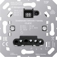 JUNG Schalteinsatz Elektronik, 1-kanalig, mit Nebenstelleneingang