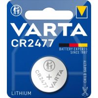 VARTA Knopfzelle Electronics Lithium CR2477 3V 1Bli=1Stk