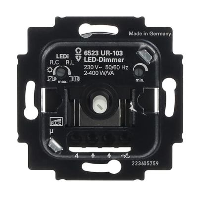 BUSCH-JAEGER Busch-Drehdimmer UP, LED, 2-400 W