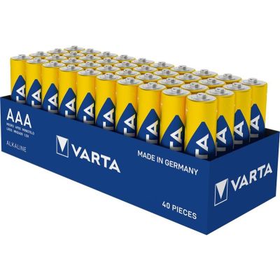 VARTA Batterie Longlife Power Alkal AAA Micro LR03 1.5V...