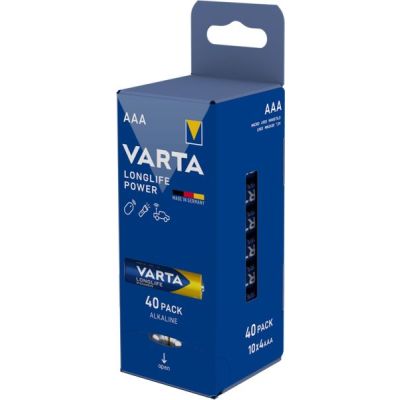 VARTA Batterie Longlife Pow. Alka AAA Micro LR03 1.5V...