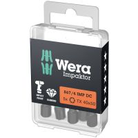 WERA 867/4 IMP DC Impaktor TORX® Bits, TX 40 x 50 mm