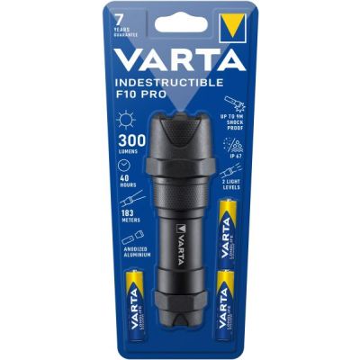 VARTA Taschenlampe Indestr. F10 Pro LED LW:183m 300lm...