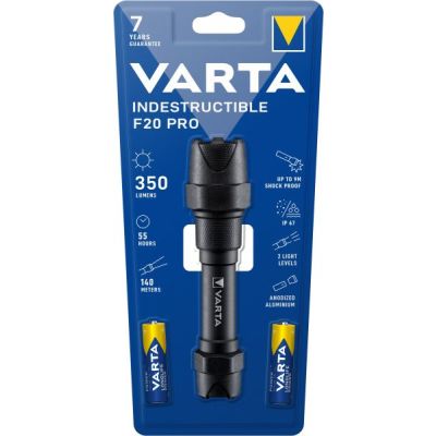 VARTA Taschenlampe Indestructible F20 Pro LED LW:140m...