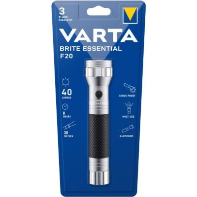 VARTA Taschenlampe BriteEssential F20 LED LW:27m 40lm...