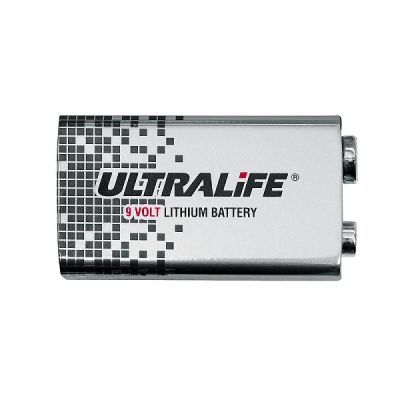 INDEXA ULTRALIFE 9V Lithium Blockbatterie 9 Volt, 1200 mA...