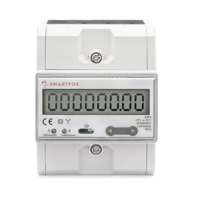 SMARTFOX SMARTFOX Energy Meter 3ph, 80A, RS485, S0 (1000...