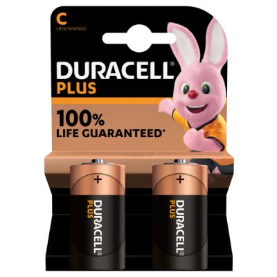 DURACELL Batterie Plus Mainline Alkaline Baby C LR14...