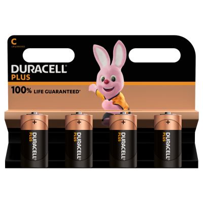 DURACELL Batterie Plus Mainline Alkaline Baby C LR14...