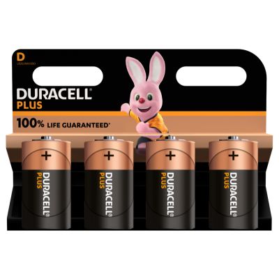 DURACELL Batterie Plus Mainline Alkaline Mono D LR20...