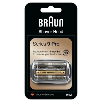 BRAUN Kombipack: Scherblatt + Klingenblock Series 9 chrom