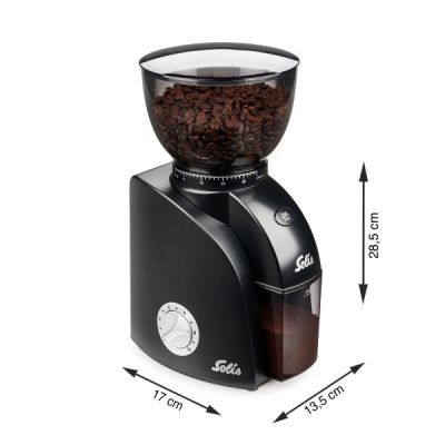 SOLIS Kaffeemühle elektr. 135W 300g Edelstahl...