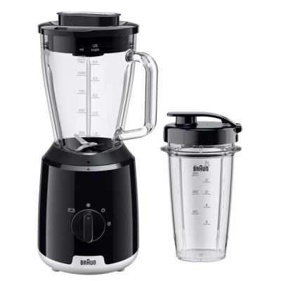 BRAUN HH Standmixer 600W 1.5L Glasbeh. 2St. IceCr...