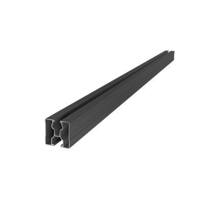 SL RACK Modultragschiene 40x40 mm - 4750 mm,schwarz...