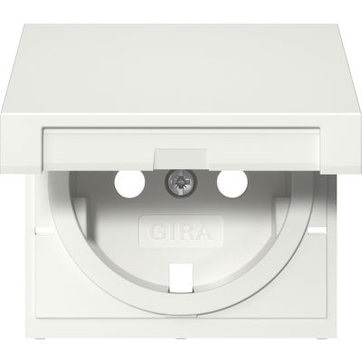 GIRA Abd. SCHUKO-Steckd. KD System 55 Reinweiß